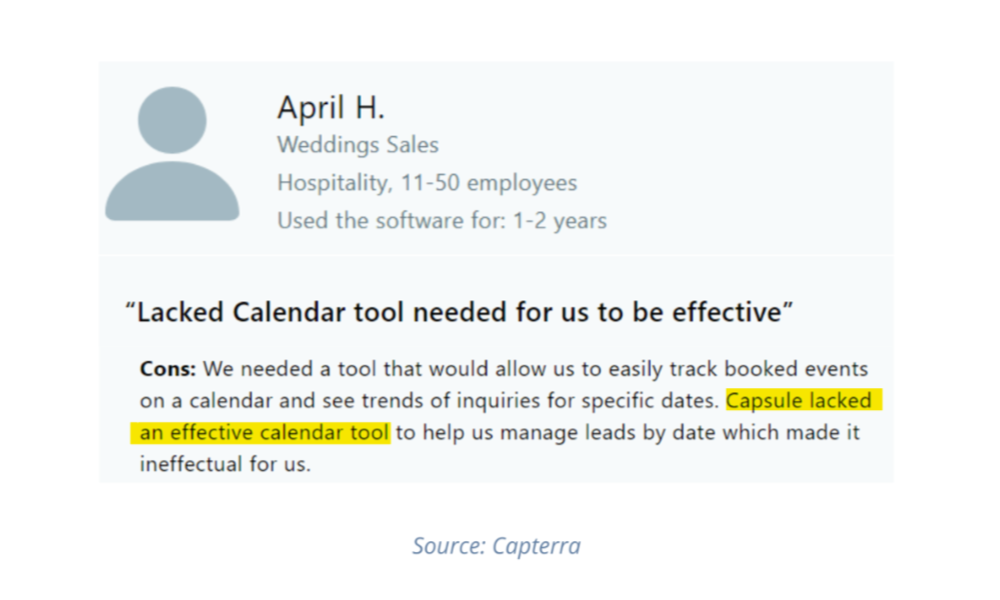 Capsule CRM customer review2