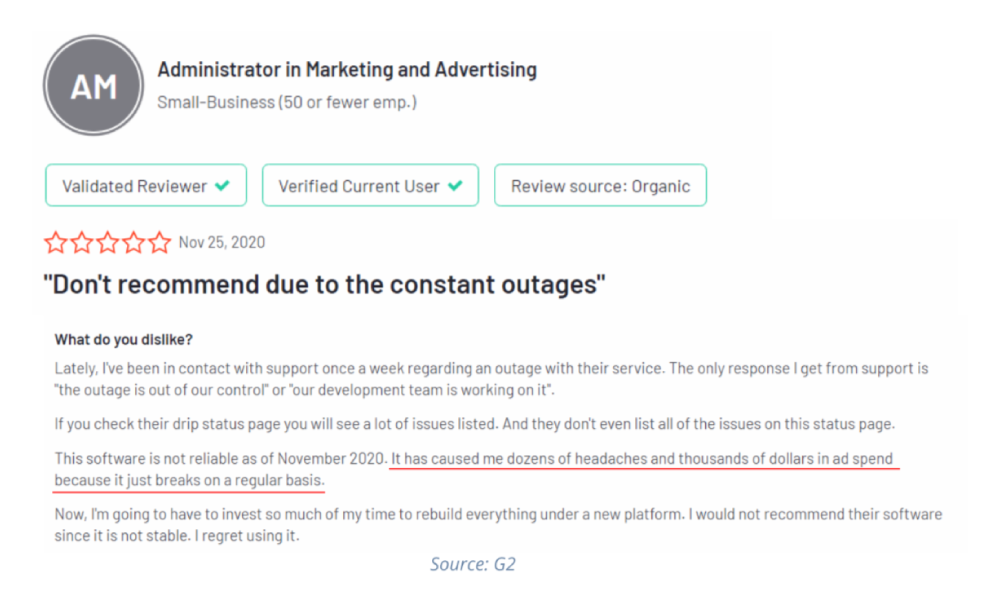 Opinión de cliente por Drip1