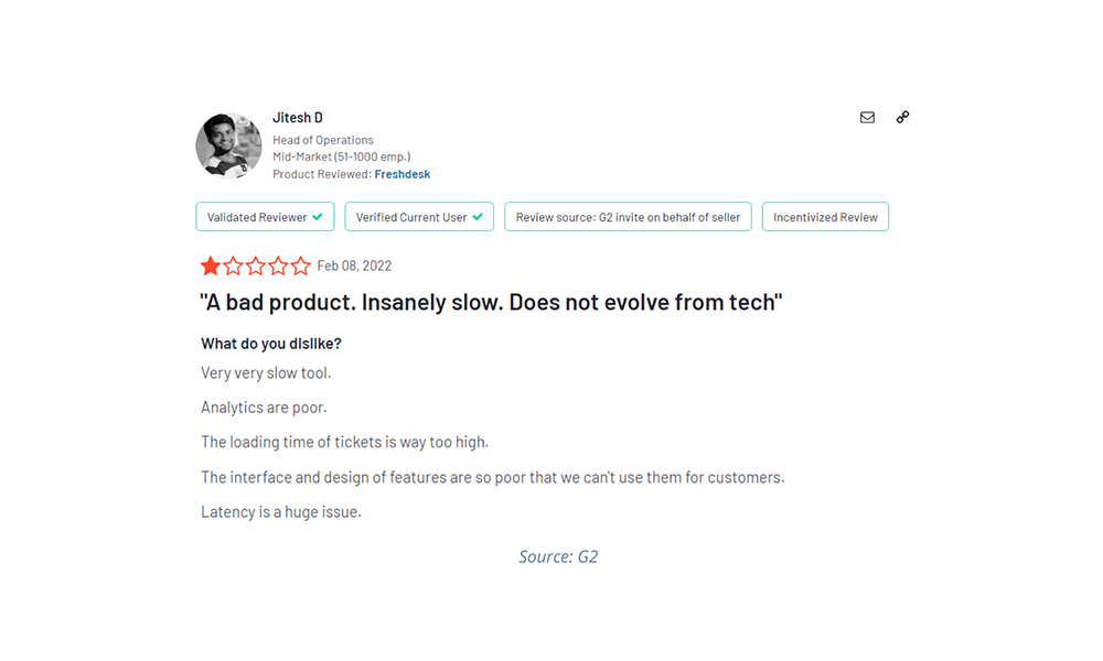 HubSpot customer review1