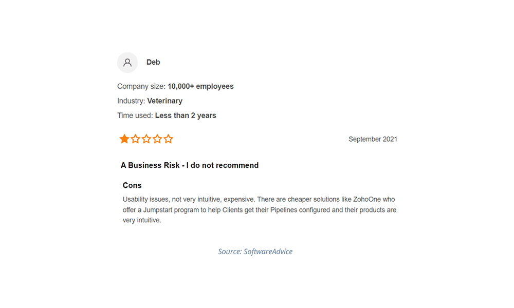HubSpot customer review3