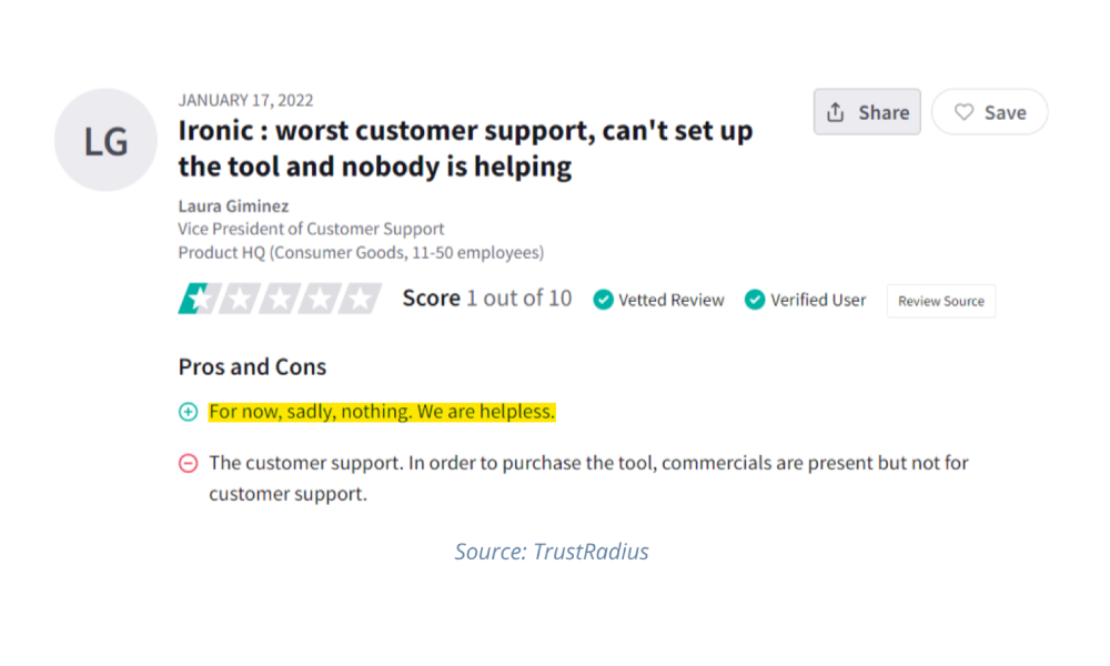 Zendesk customer review2