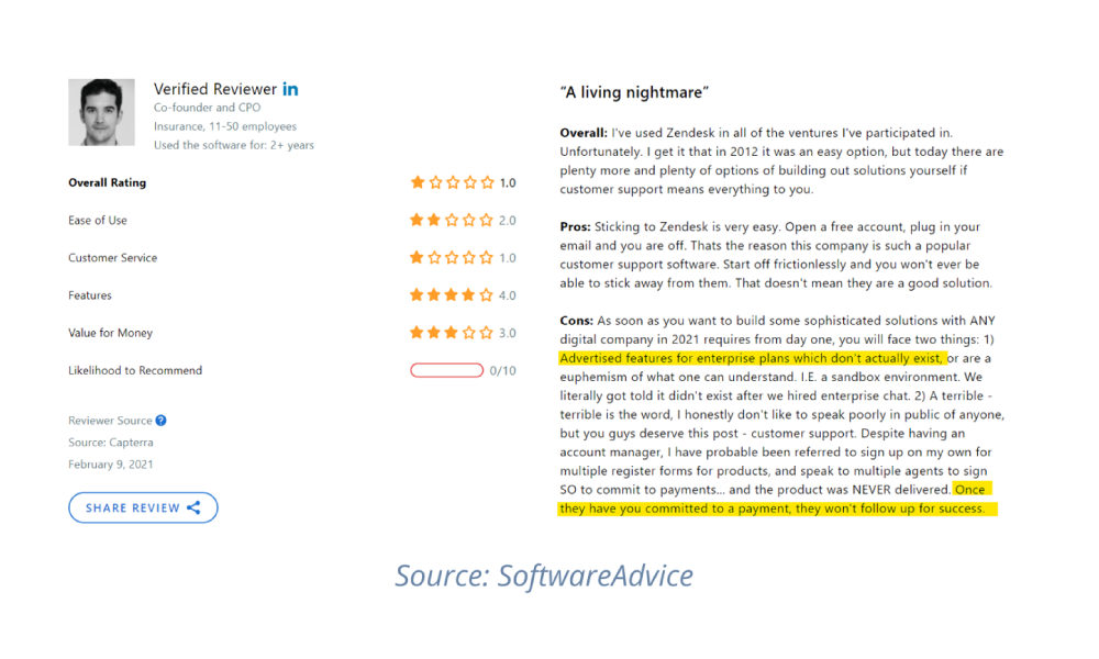 Zendesk customer review4
