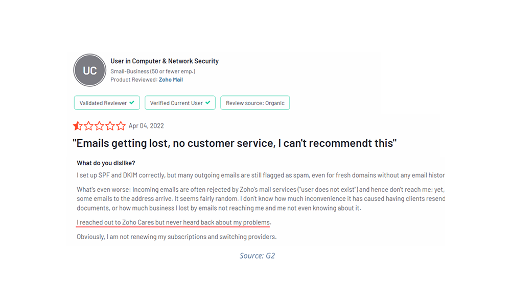 HubSpot customer review2