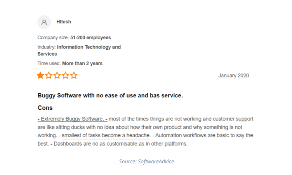 HubSpot customer review4