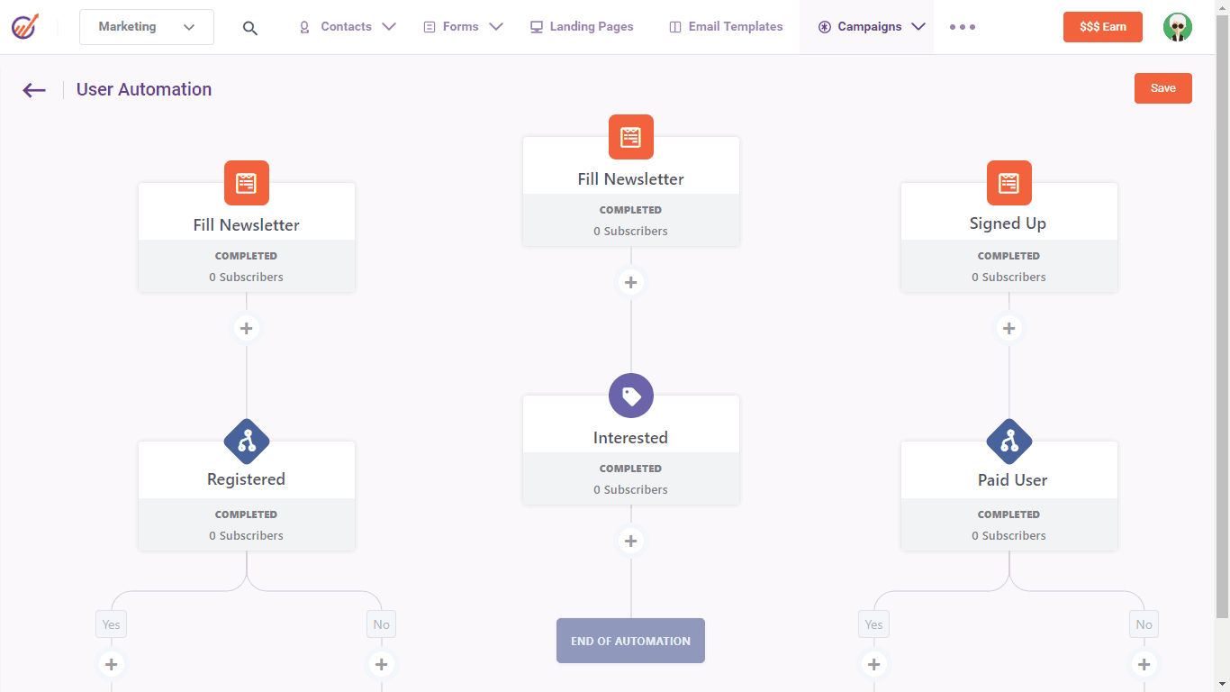 engagebay automation