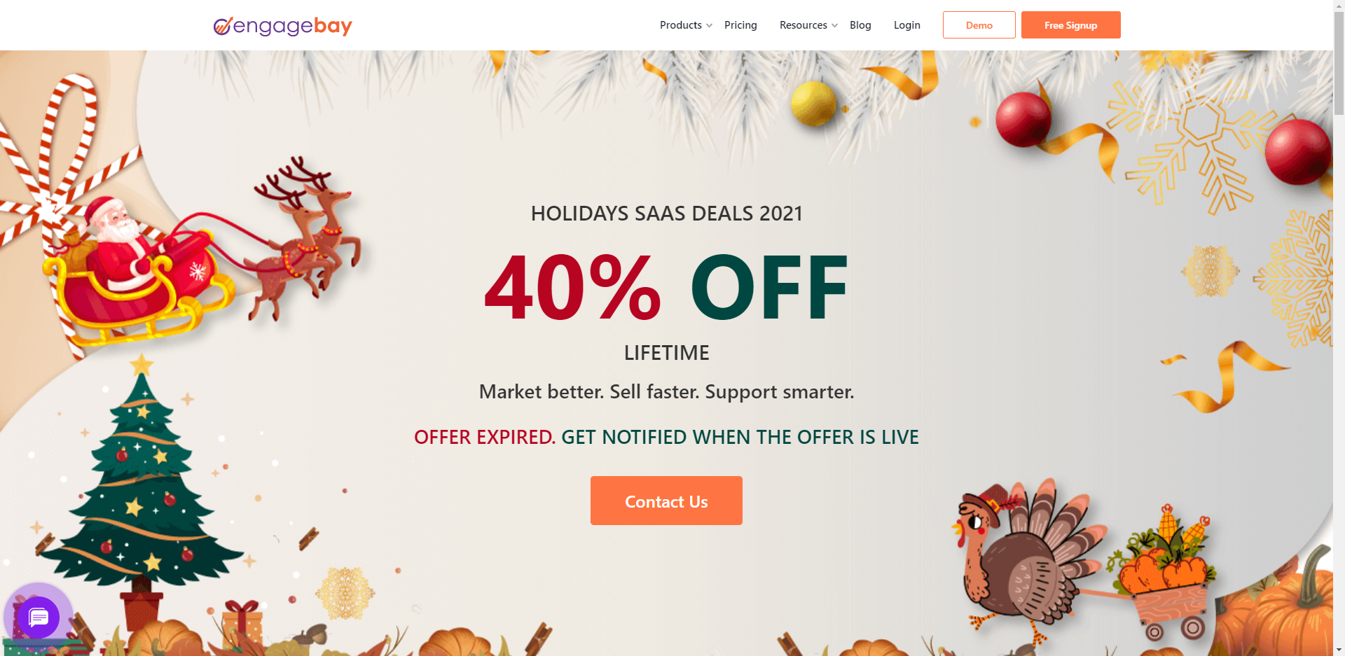 landing pages for promoting events