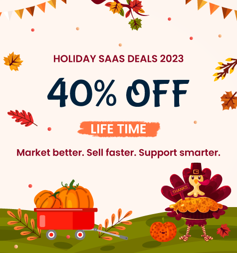 EngageBay's Holiday Sale - 40% OFF